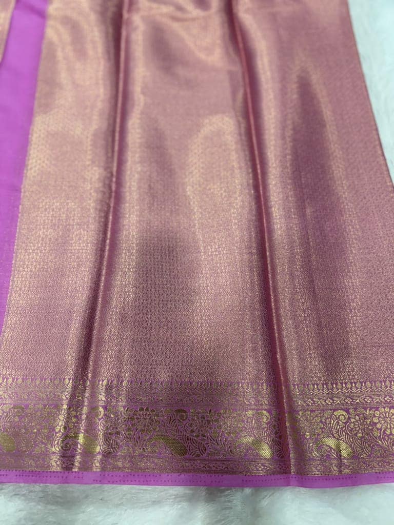 Graceful Rani Pink Saree view 3