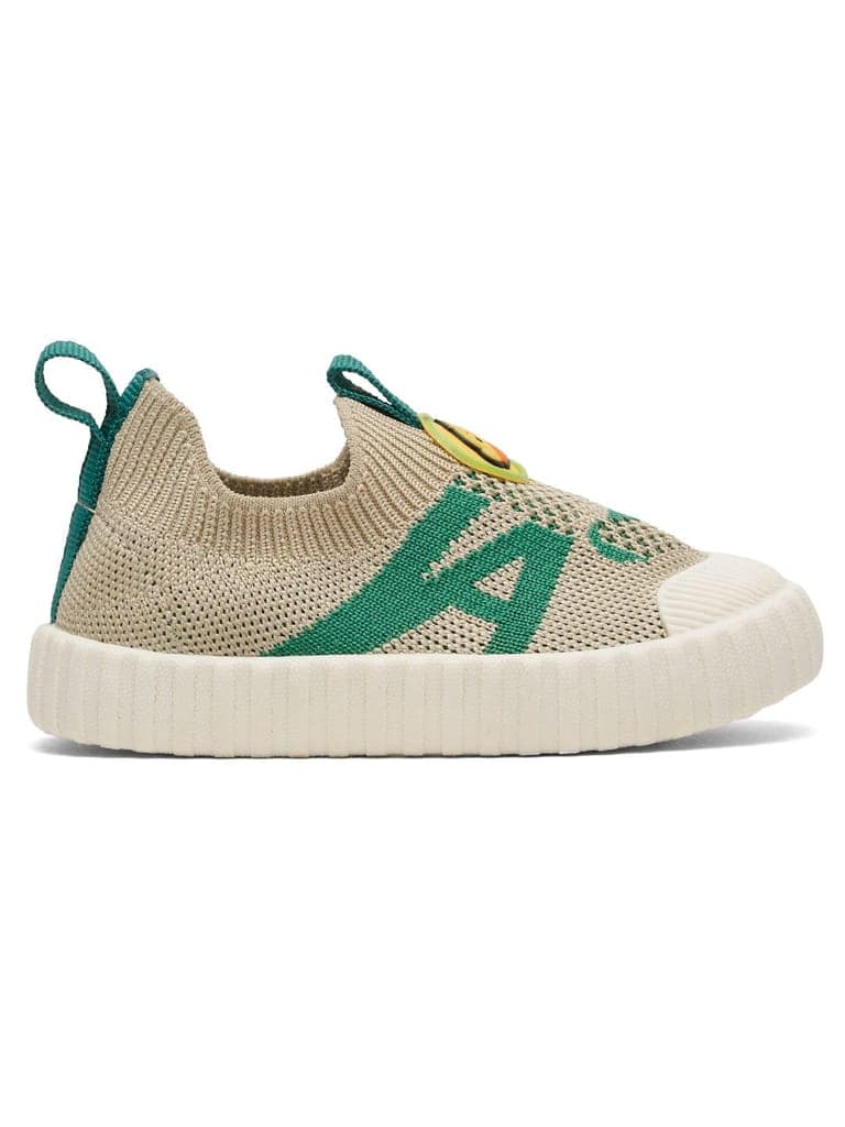 Ducky Toddlers' First Step Shoes - Beige & Green (Unisex) view 4