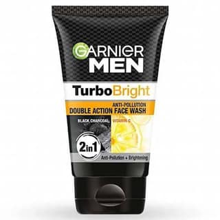 GARNIER MEN TURBO BRIGHT FACE WASH 150G