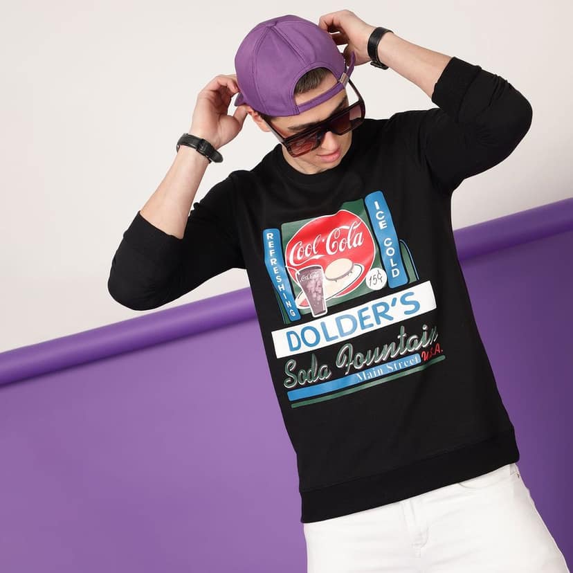 FTX Men Round Neck Printed Full sleeves Tshirt view 3