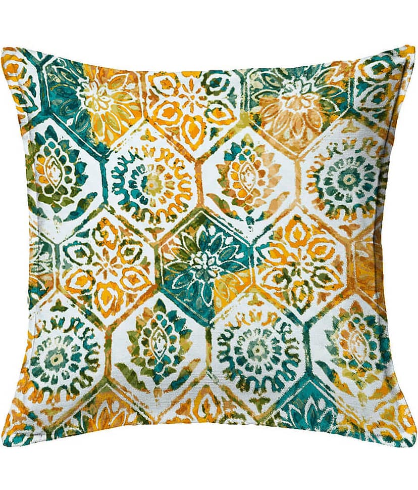 Houzzcode - Water Repellent Multi Polyester Pillow Covers 40x40x3 ( Pack of 1 ) view 2
