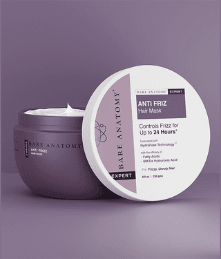 Bare Anatomy Hyaluronic Acid Anti Frizz Hair Mask Controls Fizz For Upto 24 Hrs For Frizzy Unruly Hair, 250gm (Pack of 1)