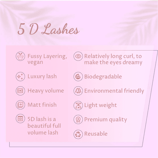 BOBI Reusable Waterproof 15mm Faux Mink Natural Fluffy Wispy Long Krazy 5D Volume Eyelashes - 1 Pair view 3
