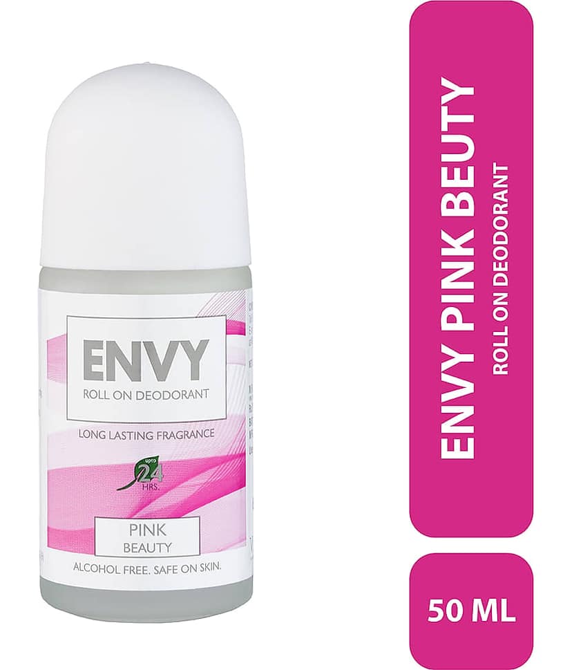 ENVY Pink Beauty Long lasting Deodorant Roll-on 50 ml (Pack of 1)