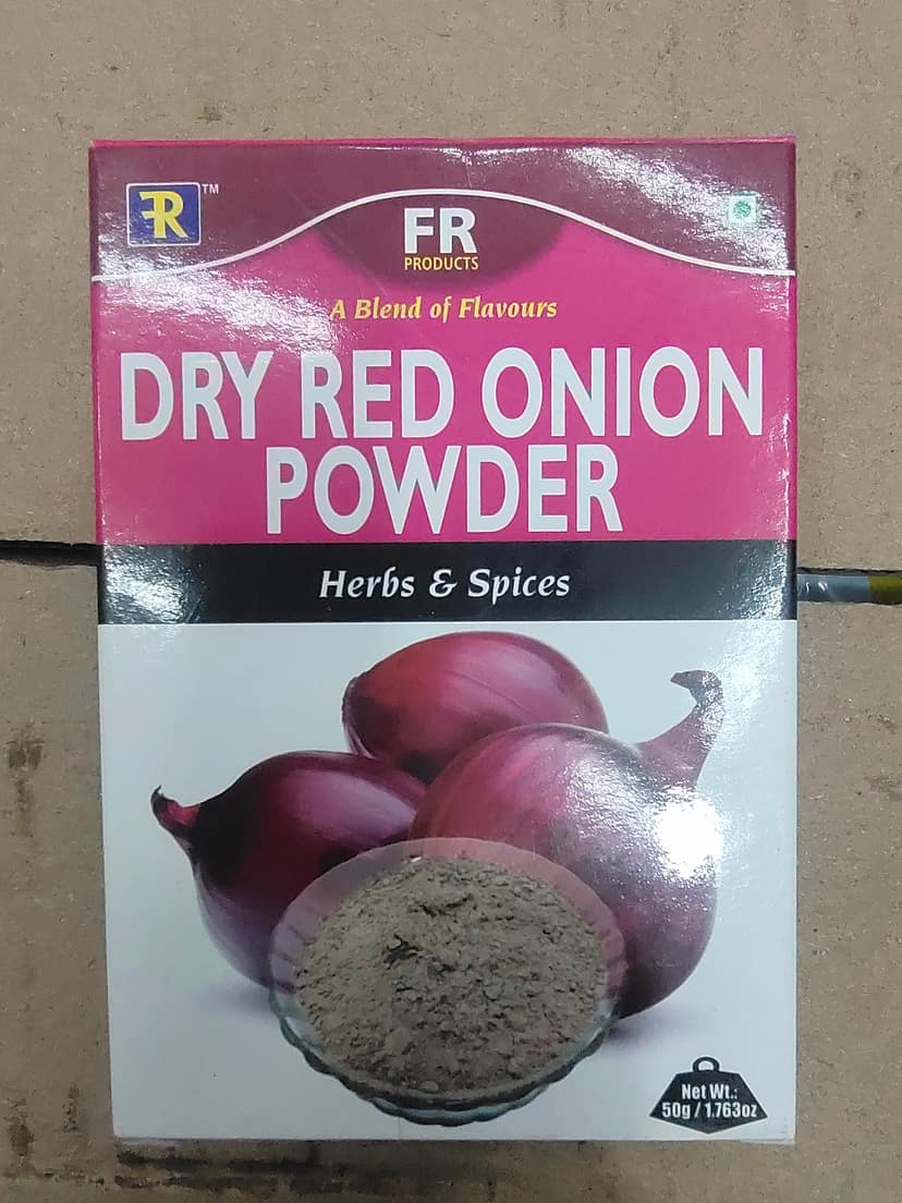 FR products dry red onion powder