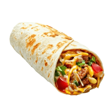 Peri Peri Manchurian Paneer Shawarms 6 Inch