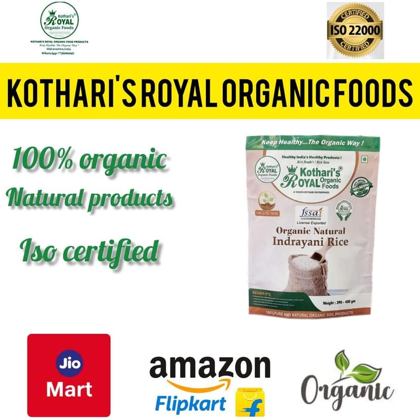 Kothari's Royal Organic Indrayni Rice view 8