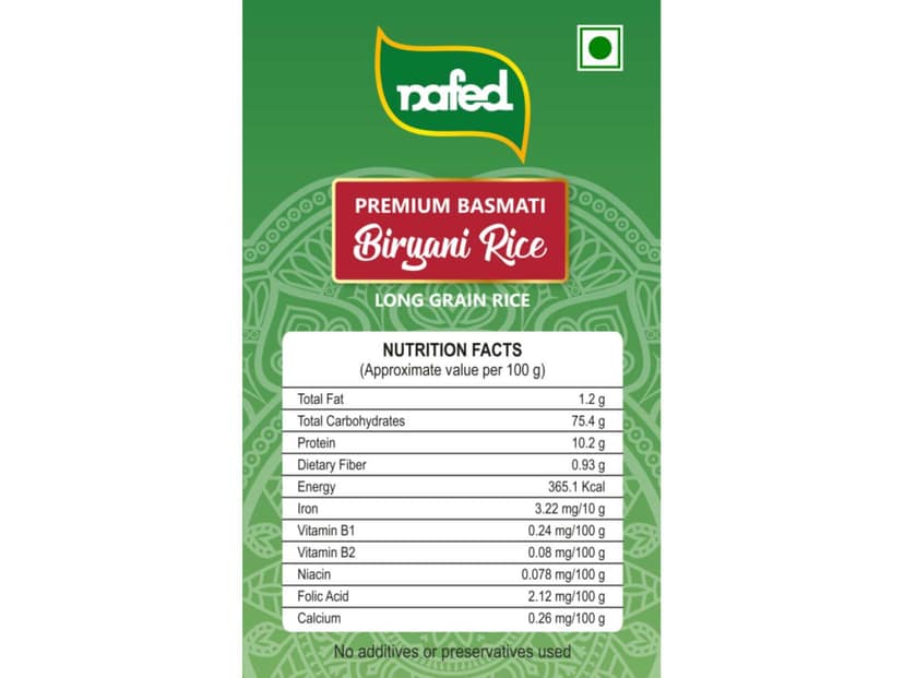 NAFED Biryani Rice 1 kg view 2