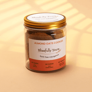 Almond Oats Cookies - 200 gm