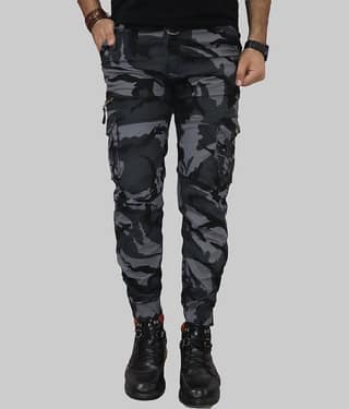 HYMEN LEGIONS Regular Flat Men's Cargos - GREEN ( Pack of 1 )