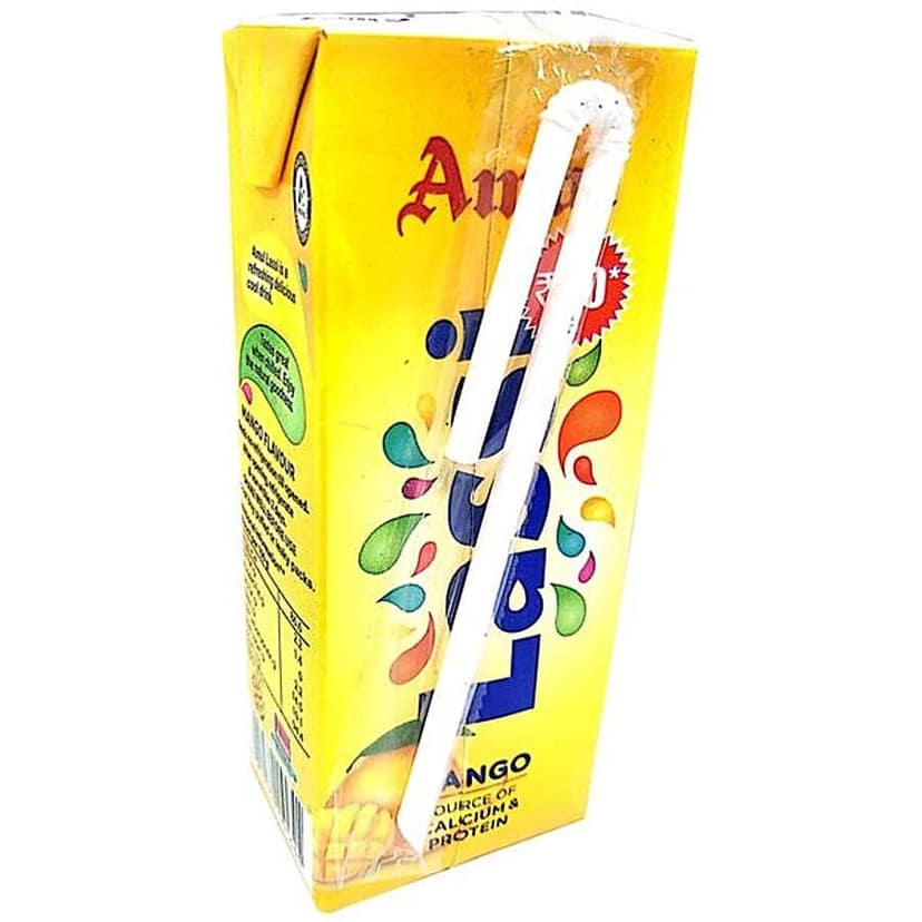 Amul Lassi - Mango, Source Of Calcium & Protein, 200 Ml Pet view 2