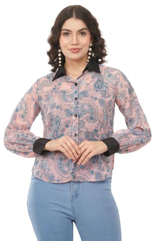 Womens Trendy Georgette Shirt