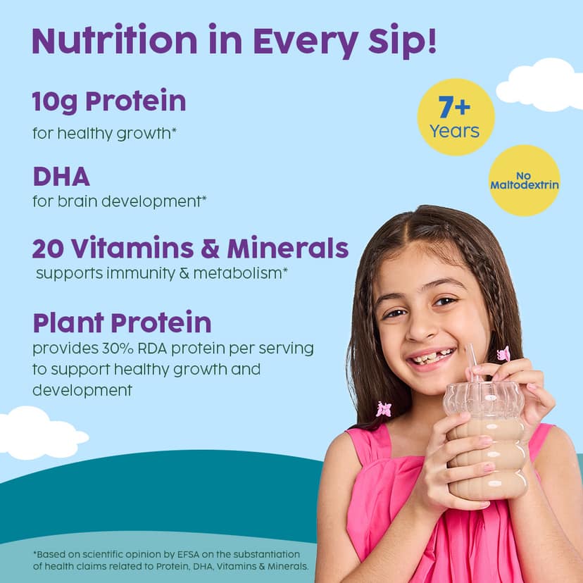 Grow Buddy Healthy Chocolaty Powermix | 7-12 Years __Expert Pack__ view 5