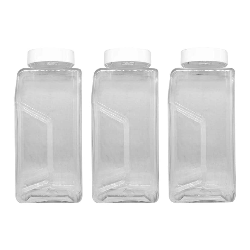 Puramio 750 ml Pet Jar With Spice Cap - (Pack of 3)