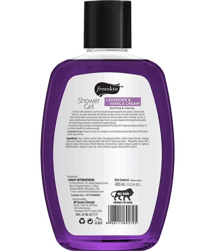 Freeskin Shower Gel 400 mL view 2