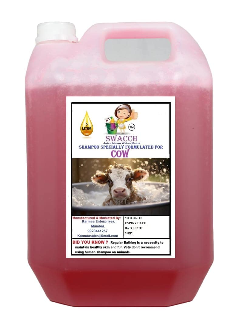 Swacch Shampoo Specially Formulated for Cow (5 Litre) Strawberry