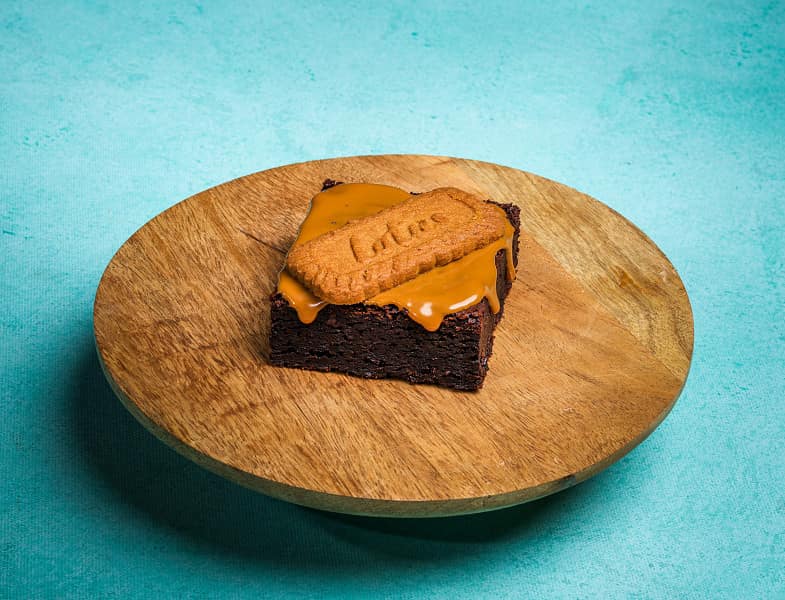Lotus biscoff brownie