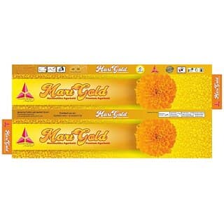 Navamallika Agarbatti Marigold Pure Marigold (15, Set Of 10)