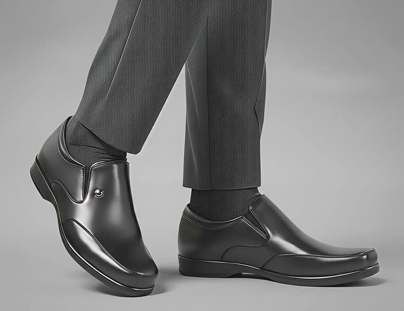 WUGO::Latest Stylish Men Slip-On Shoes | Comfortable Casual Daily Wear Footwear | Lightweight Trendy Shoes for Men & Boys view 3