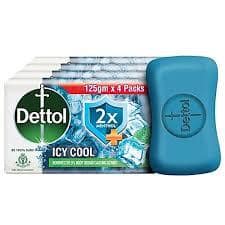 DETTOL COOL COMBO 125GM X 4