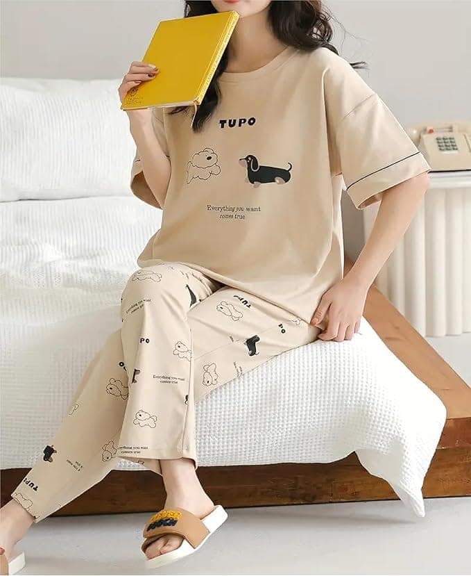 Women Night Tracksuit Set view 3