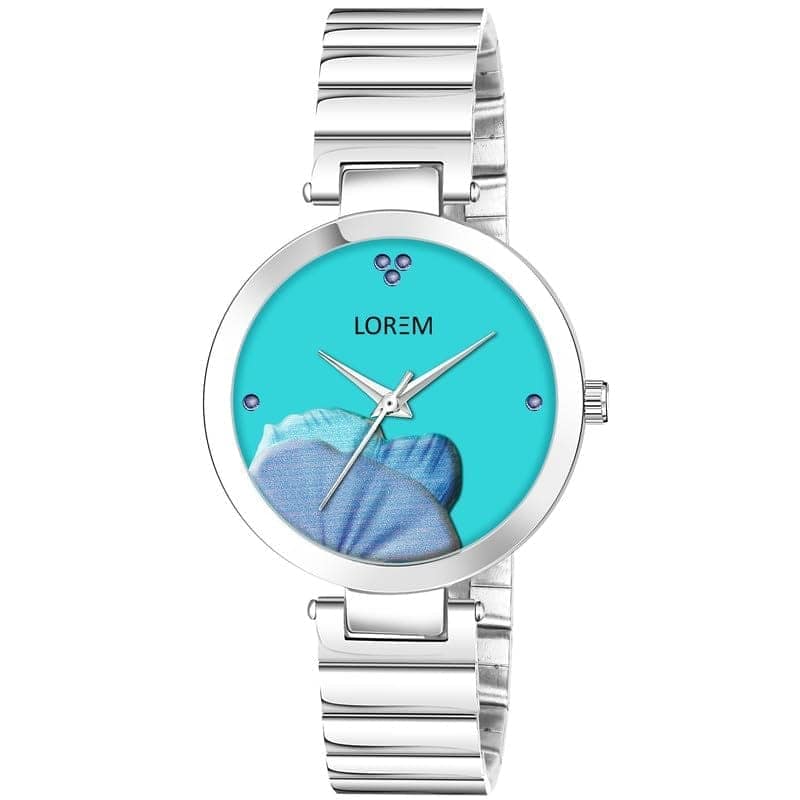LOREM Flower Designer Analog Watch for Women-UF