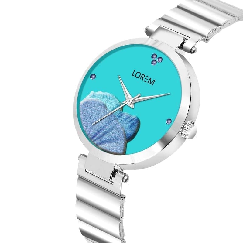 LOREM Flower Designer Analog Watch for Women-UF view 4
