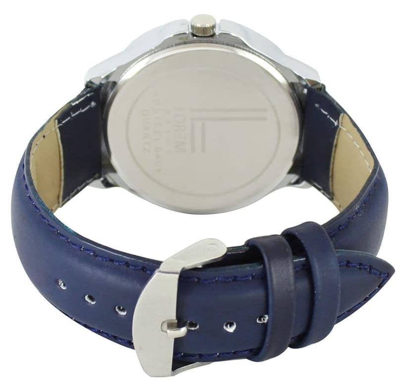 LOREM Blue Day Date Analog Watch for Men LR23-UF view 4