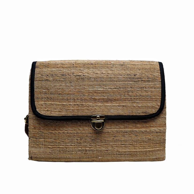 Banana Fiber Office Cross Bag (1SGAUTLKA02983) view 2