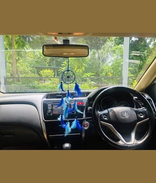 Lucky Traders Feather Blue Dream Catcher - Pack of 1 ( X cms )