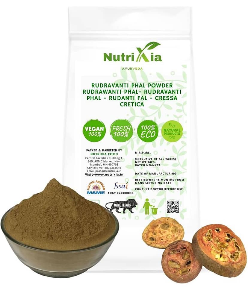Nutrixia Food Rudravanti Phal Powder-RUDRAWANTI PHAL- CRESSA CRETICA Powder 50 gm