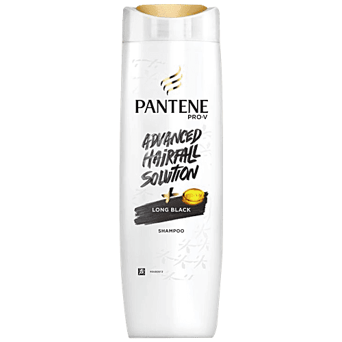 Pantene Advanced Hair Fall Solution Long Black Shampoo - 340 ml