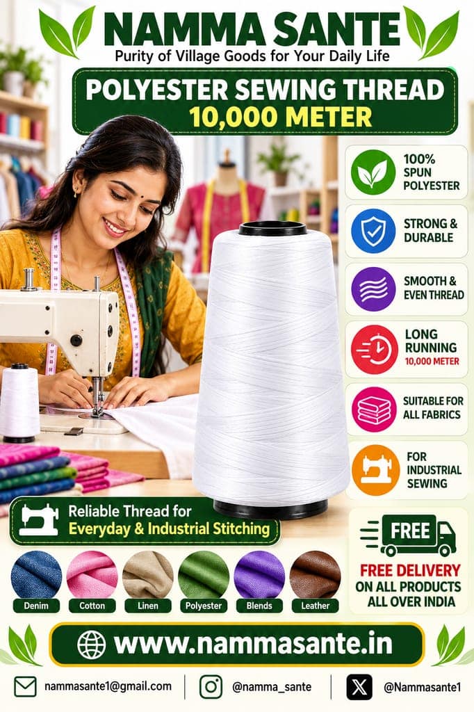 Polyester Sewing Thread 10,000Metre view 4