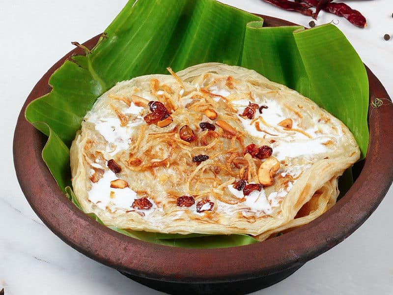 Paal Parotta (chicken)