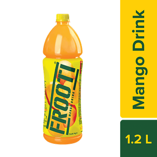 Frooti Drink, Fresh 'N' Juicy Mango, 1.2 L Bottle