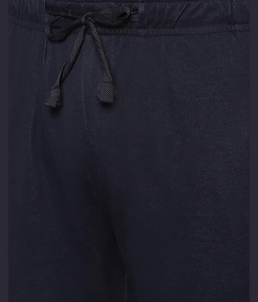 Avoq - Black Cotton Blend Men's Trackpants ( Pack of 1 ) view 2