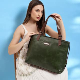 VISMIINTREND Office Bag for Women Upto 15.6 Inch Laptop | Travel Handbag | Pu Leather Stylish Tote Bag | Trendy Office Use Sling Bag | Diwali Gift for Mother | Wife