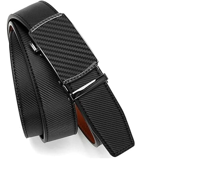 Contacts Genuine Leather Belt for Men with Autolock Buckle view 4
