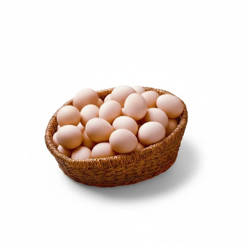 Fresh Farm Eggs - 20 gm - Single egg view 3