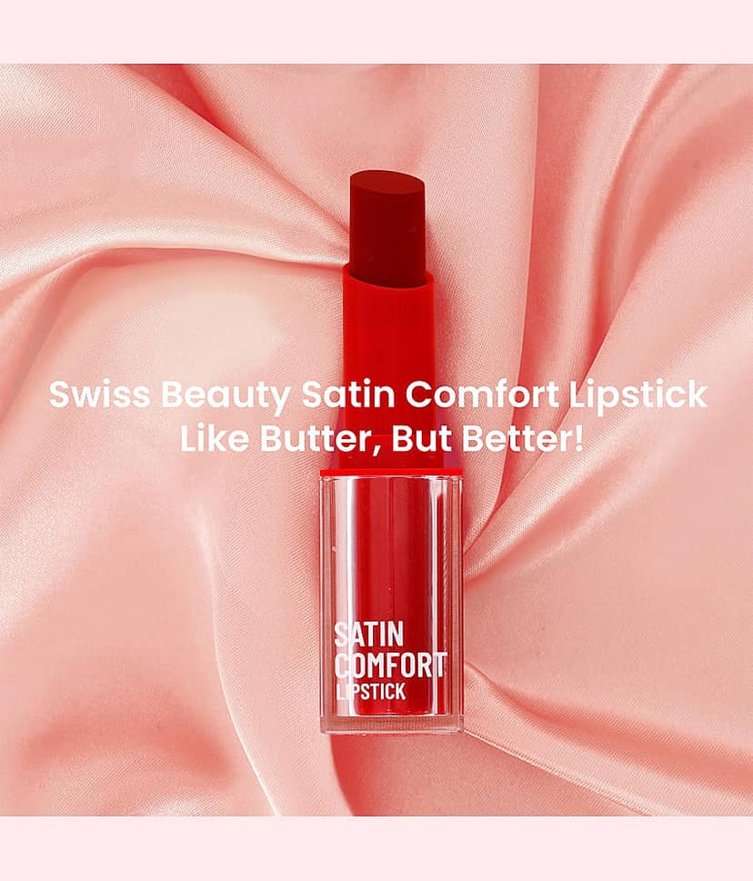 Swiss Beauty Apple Red Matte Hydrating Stain Lipstick ( Pack of 1 ) view 2