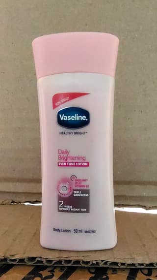 Vaseline body lotion daily brightening even tone lotion