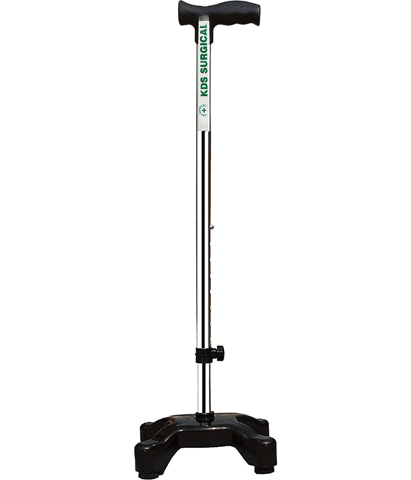 KDS SURGICAL 4 Leg Quadripod Croome Black Walking Sticks