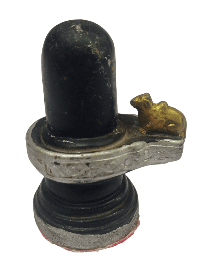 Black Shivling Statue for Home and Temple view 4