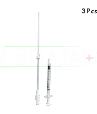 V SHAJAG IUI Cannula Kit-Fertility with Precision (3 Pcs) Catheters