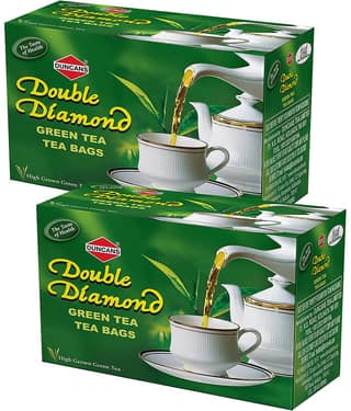 Duncans Double Diamond 100% Natural 100 gm Slimming Green Tea ( Bags )