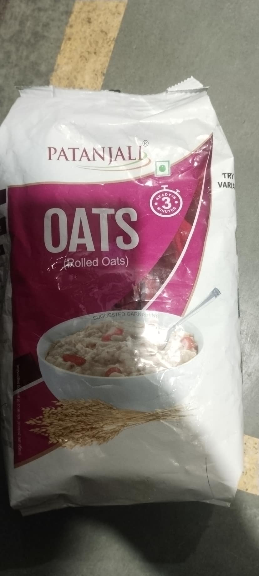 Patanjali oats rolled oats