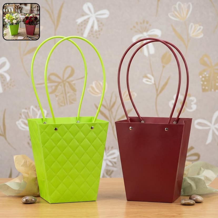 Flower Packaging Bag – Reusable Waterproof Gift Carrier for Bouquets view 3