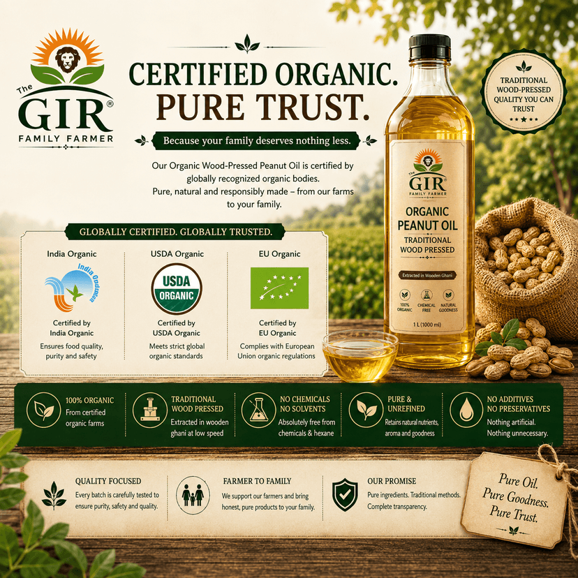 Organic Groundnut Oil - Naturally Pure view 6