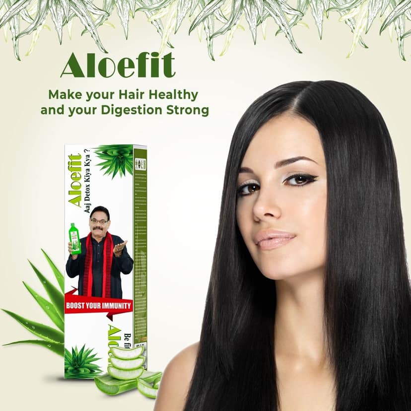 Pharma Science Aloe Vera Juice (with Pulp) | Rejuvenates Skin and Hair -500ml view 4