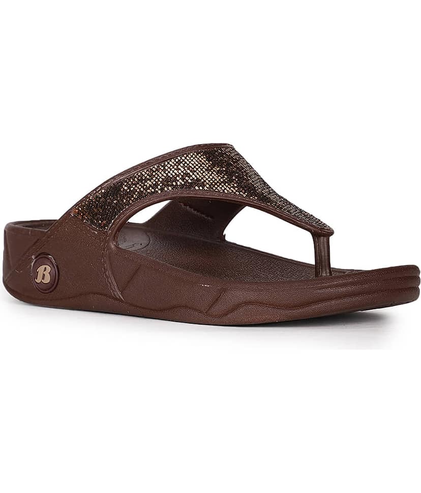 Bata Brown Women's Flats